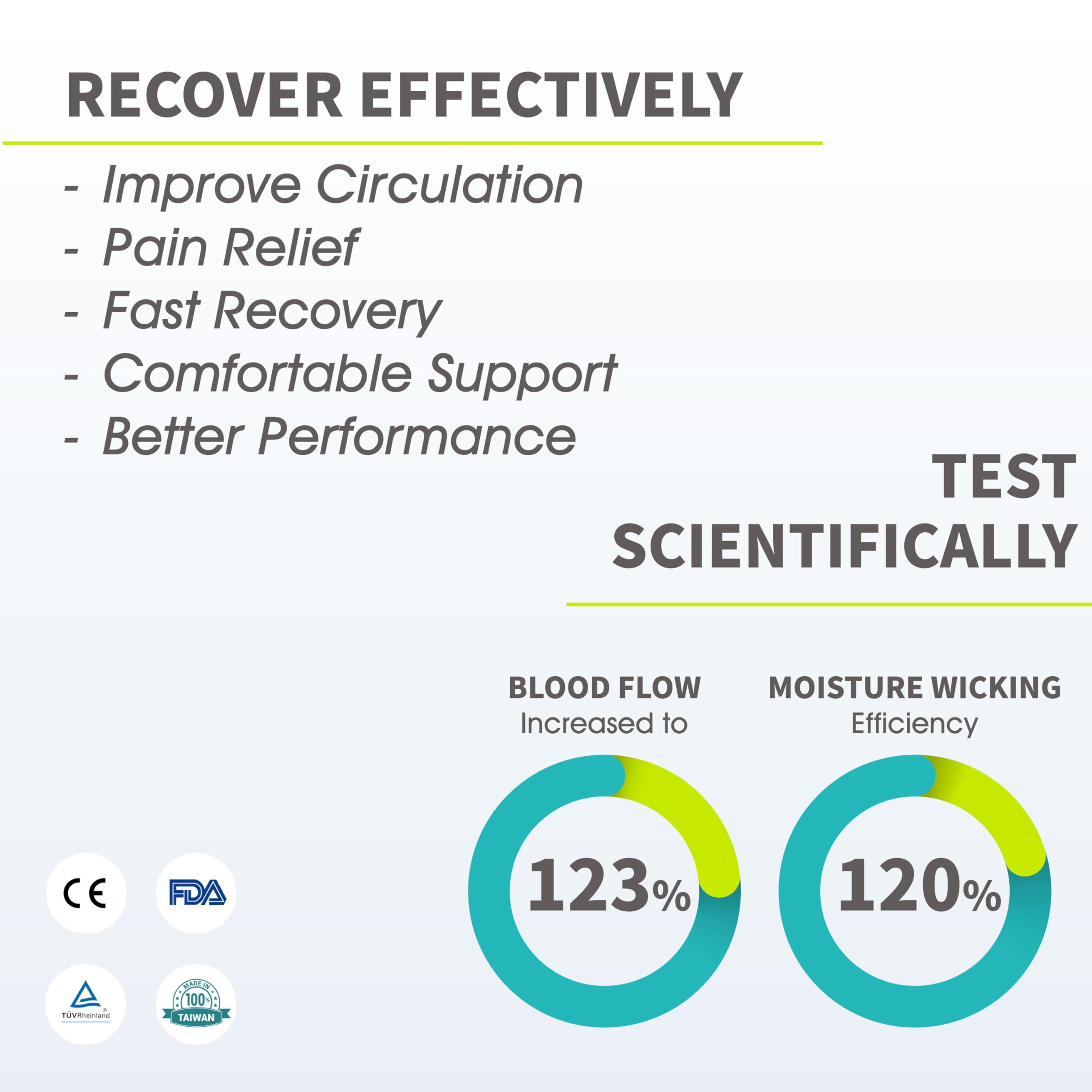 VS VITAL SALVEO Vital Salveo Fingerless Compression Arthritis Gloves for Pain Relief Carpal Tunnel Support for Men and Women Dark Grey XL - View 6 of 7