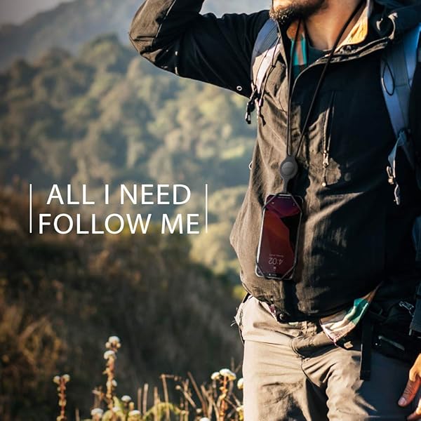 BONE BONE Lanyard Phone Tie 2 Adjustable Silicone Neck Holder for Smartphones Black Card Holder Universal Cell Phone Strap - View 7 of 7