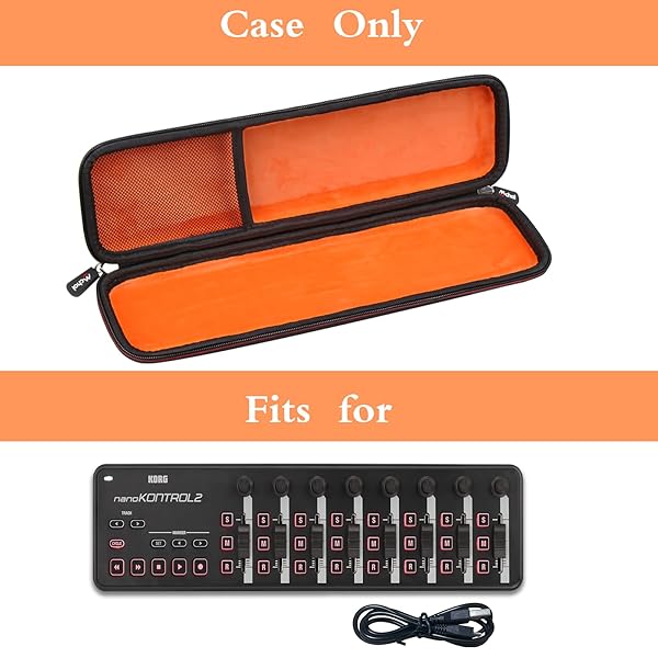 Mchoi Mchoi Hard Portable Case for Korg nanoKONTROL2 Slim-Line USB Control Surface Case Only - View 4 of 8
