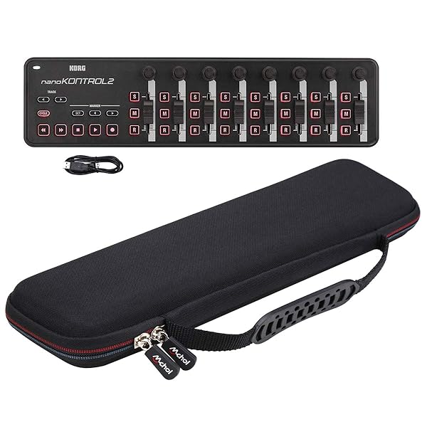 Mchoi Mchoi Hard Portable Case for Korg nanoKONTROL2 Slim-Line USB Control Surface Case Only - View 6 of 8