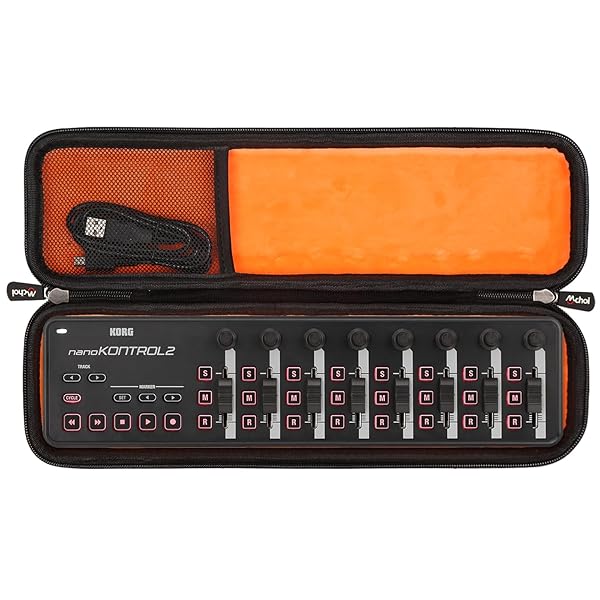Mchoi Hard Portable Case for Korg nanoKONTROL2 Slim-Line USB Control Surface Case Only
