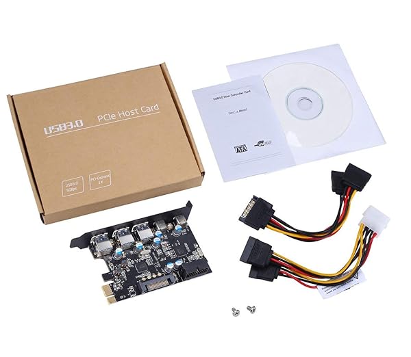 YEELIYA YEELIYA PCI-E to USB 3.0 Expansion Card: 5-Port Type C & A for Windows 7/8/10/XP/Vista - View 9 of 9