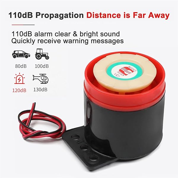 Fielect Fielect DC 12V Active Piezo Buzzer Alarm Continuous Sounder Electronic Beep Buzzer SFB-55 for Reliable Alerts - View 3 of 7