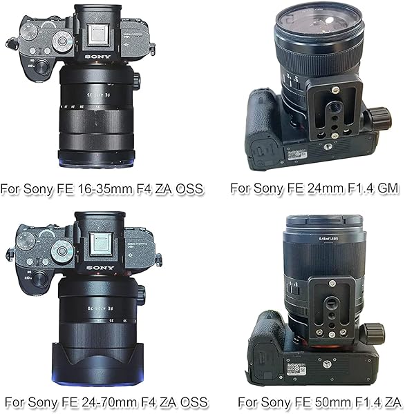 iShoot iShoot Lens Collar Tripod Mount for Sony FE 24-240mm, 24-105mm, 16-35mm, 24-70mm, 35mm, 50mm, 85mm - Ultimate Support Bracket - View 11 of 11