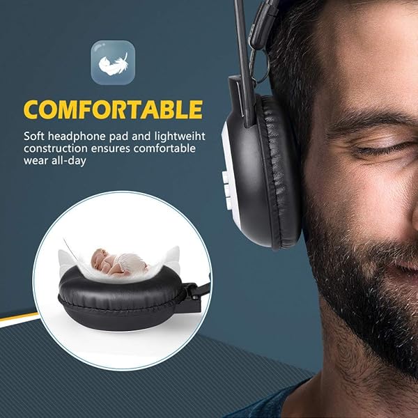 Zeadio Zeadio Walkman Headphone Radio FM Stereo Headset for Clear Sound and Easy Listening - View 5 of 7