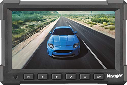 Voyager Voyager VOM718 7 Inch LCD Color Backup Monitor with 3 Camera Inputs for Vehicles NTSC PAL Compatible 12V to 24V - View 3 of 3