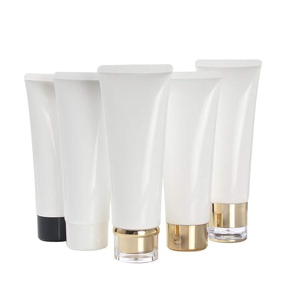 Skydume Snadulor 20 Pcs 100ml Empty Plastic Squeeze Tubes for Travel Shampoo Conditioner Facial Cleanser Body Lotion and Makeup Containers - View 2 of 9