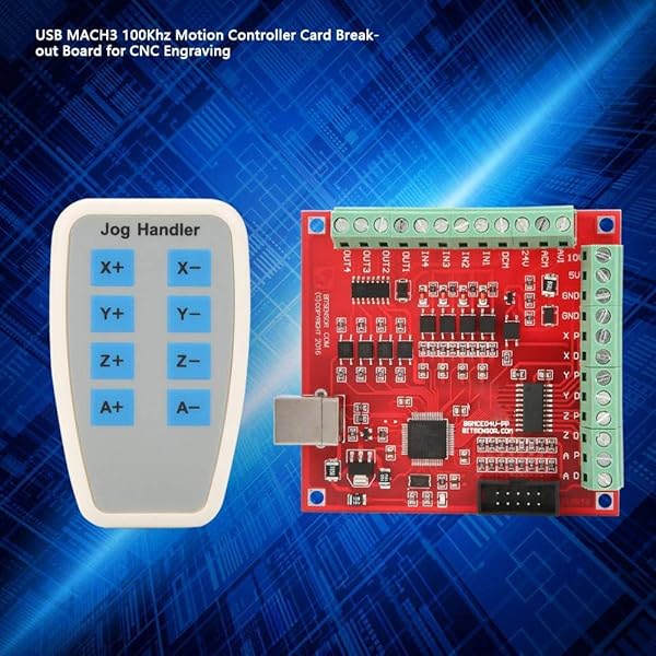 Thincol USB MACH3 Motion Control Card Breakout Board for CNC Engraving 100Khz USB Interface - View 3 of 10