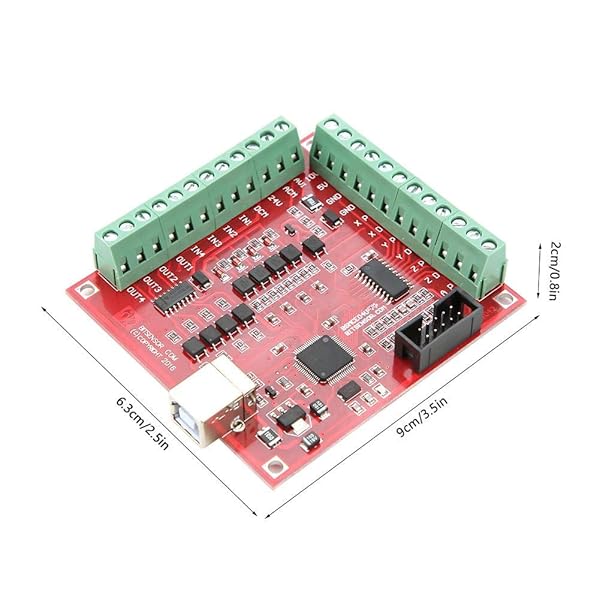Thincol USB MACH3 Motion Control Card Breakout Board for CNC Engraving 100Khz USB Interface - View 5 of 10