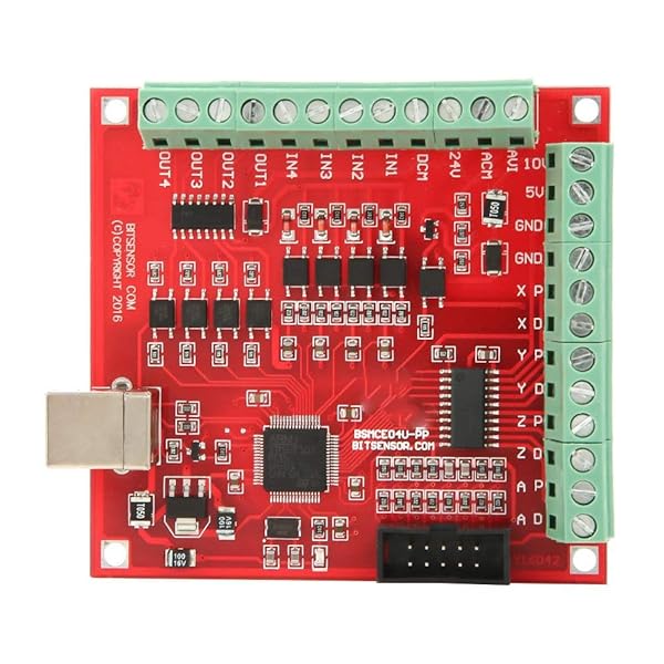 Thincol USB MACH3 Motion Control Card Breakout Board for CNC Engraving 100Khz USB Interface - View 10 of 10