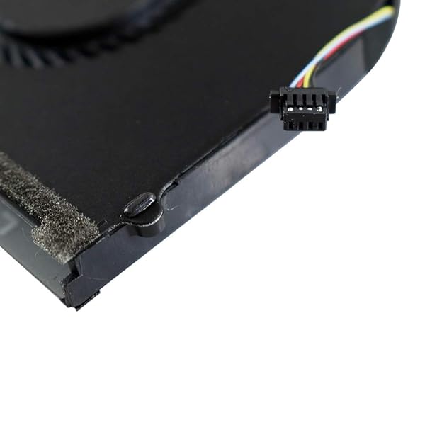 Rangale Rangale CPU and GPU Cooling Fan for Dell XPS 15 9570 Series Laptop High Performance Replacement DFS501105PR0T FKCH 008YY9 0TK9J1 - View 6 of 8