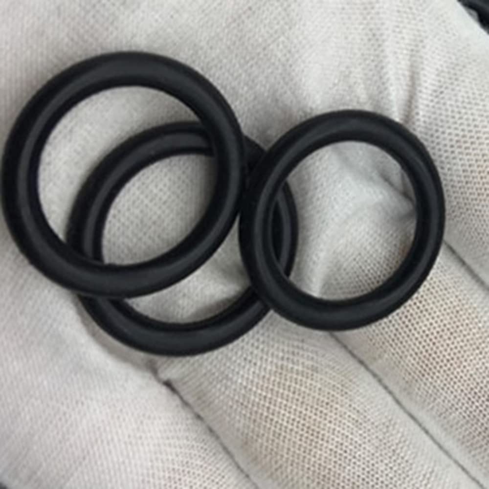 Othmro Othmro 25pcs Nitrile Rubber O-Rings 1.5mm Wire Dia 12.5mm OD for Oil Air Sealing Professional Plumbing Car Repair Black - View 7 of 9