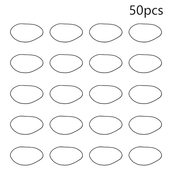 Othmro Othmro 50pcs Nitrile Rubber O-Rings 1.5mm Wire Dia 75mm OD for Oil Air Sealing Professional Plumbing Car Repair Black - View 2 of 3