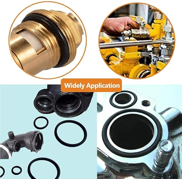 Othmro Othmro 50pcs Nitrile Rubber O-Rings 63mm OD 60mm ID 1.5mm Width for Reliable Sealing Gasket Solutions - View 5 of 5