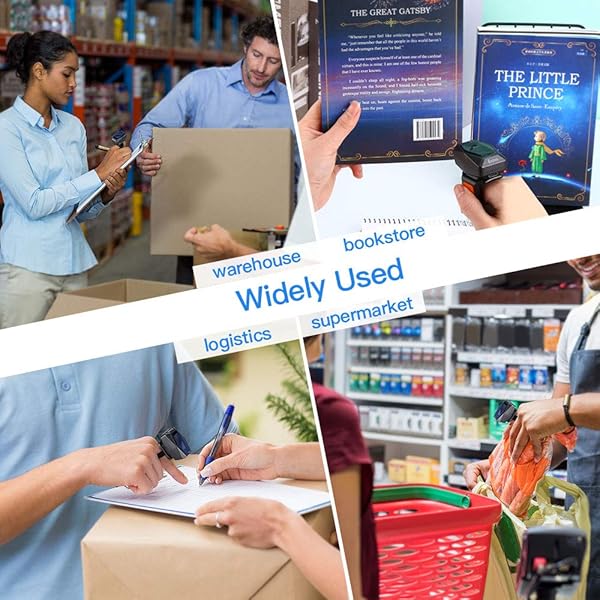 Eyoyo Eyoyo 1D Bluetooth Wearable Ring Barcode Scanner Portable Mini Finger Reader for iPhone iPad Android iOS Book Warehouse Inventory Express - View 8 of 9