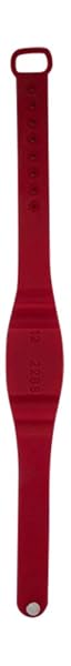 Panopticon Tech Red Adjustable 26 Bit Proximity Wristbands AuthorizID Compatible with ISOProx 1386 1326 H10301 for Access Control Systems - View 5 of 7