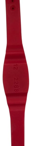 Panopticon Tech Red Adjustable 26 Bit Proximity Wristbands AuthorizID Compatible with ISOProx 1386 1326 H10301 for Access Control Systems - View 6 of 7