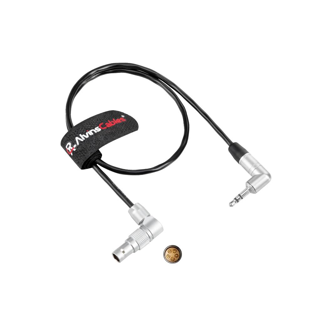 Alvins Cables Tentacle Sync Adapter Cable for ARRI Alexa and Sound Devices 5 Pin Connector 12 oclock Up Direction