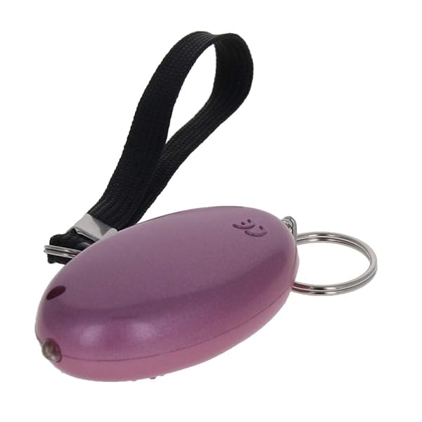 Othmro Othmro Safe Sound Personal Alarm 3 Pack 120DB Keychain Emergency Safety Alarm with LED Lights for Women Men Children Elderly Purple - View 4 of 9