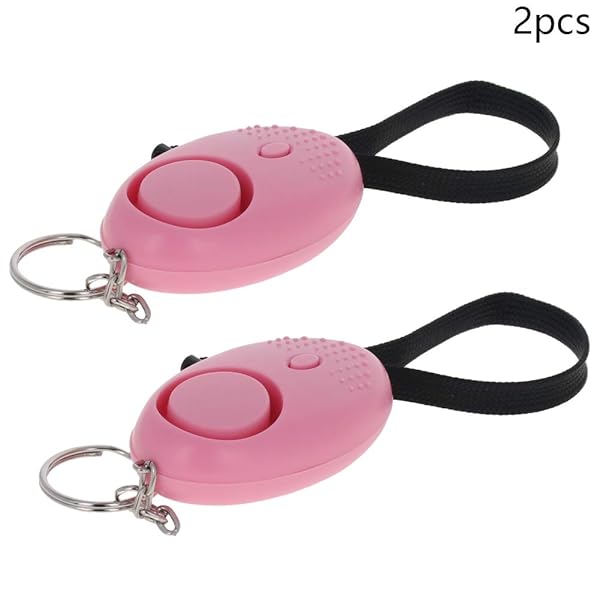 Othmro Othmro 2 Pack Personal Alarm 120DB with LED Lights Emergency Safety Alarm for Women Men Children Elderly Pink - View 5 of 9