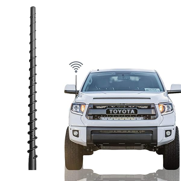 "VOFONO 13" Antenna Upgrade for Toyota Tacoma, Tundra & FJ Cruiser (2000-2024) - Enhanced FM/AM Reception & Stylish Accessory"