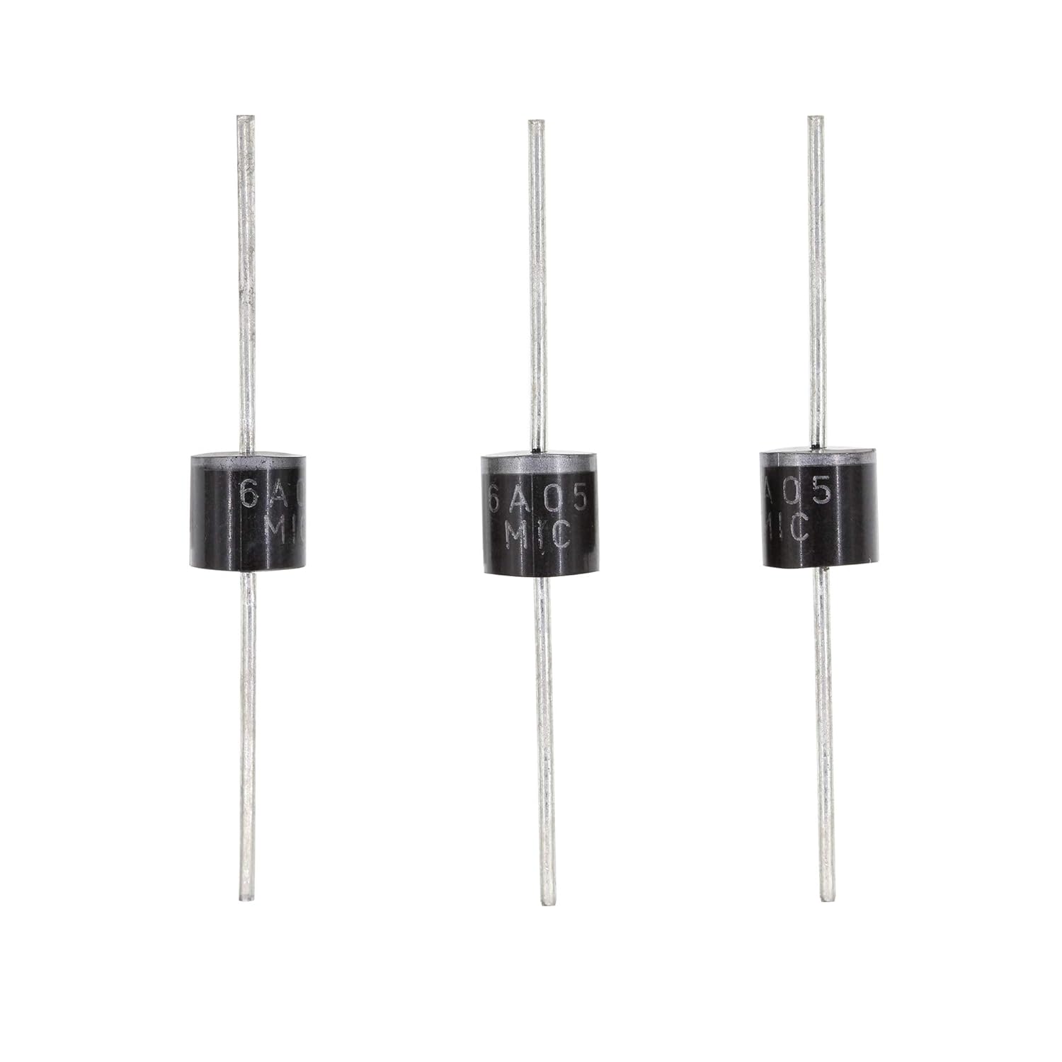 HUABAN HUABAN 5PCS 6A8 Rectifier Diode 6A 800V R-6 Axial High Performance 6 Amp 800 Volt Components - View 5 of 9