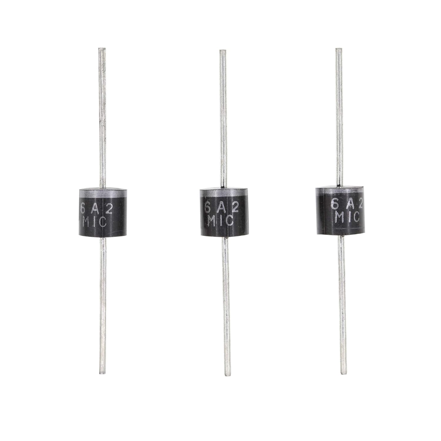 HUABAN HUABAN 5PCS 6A8 Rectifier Diode 6A 800V R-6 Axial High Performance 6 Amp 800 Volt Components - View 6 of 9