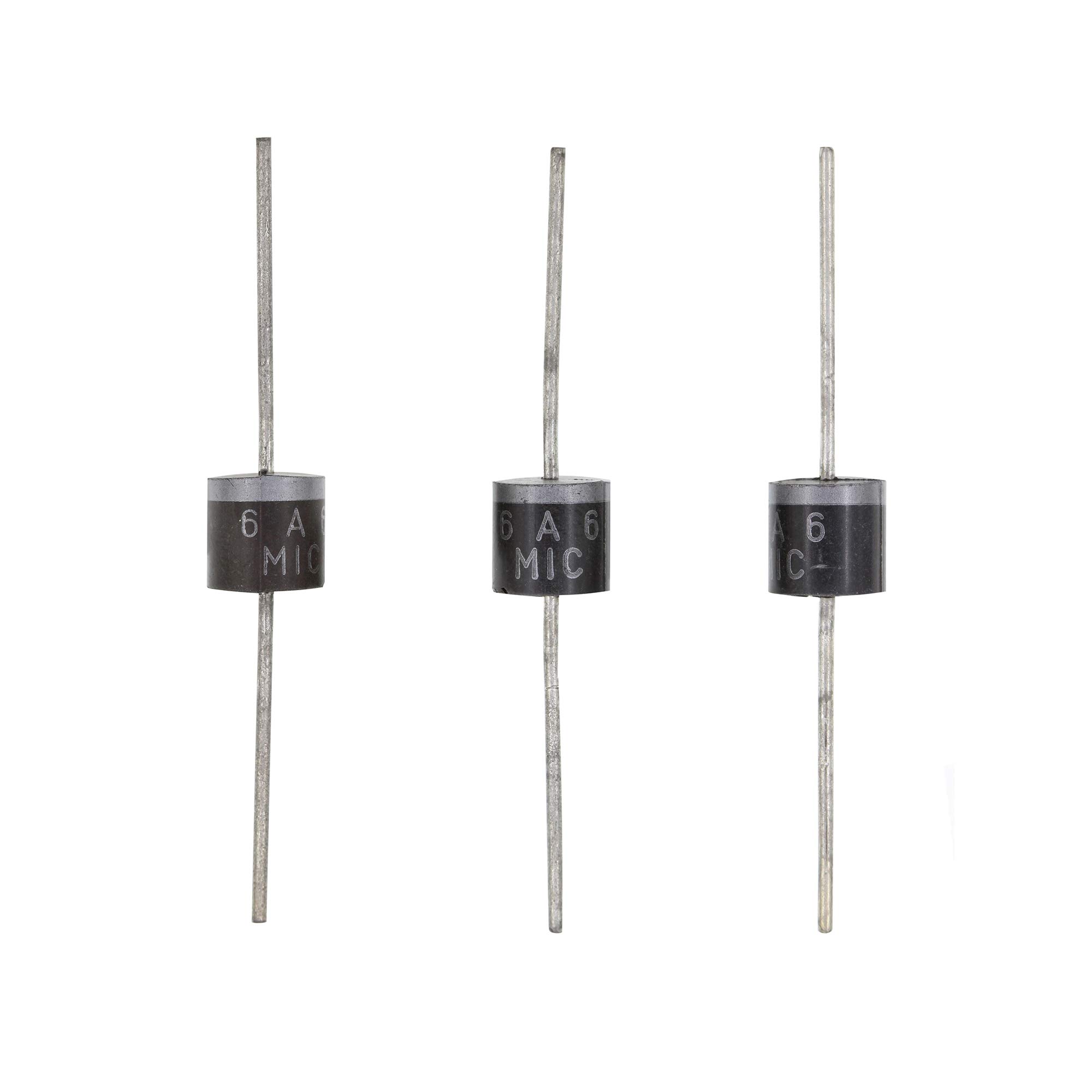 HUABAN 20PCS 6A6 Rectifier Diode 6A 600V R-6 Axial High Quality 6 Amp 600 Volt Electronic Components