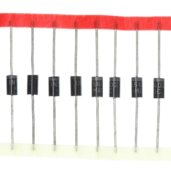 HUABAN 10PCS 1N5402 Rectifier Diode 3A 200V DO-201AD Axial 5402 High Quality Diodes for Electronics Projects
