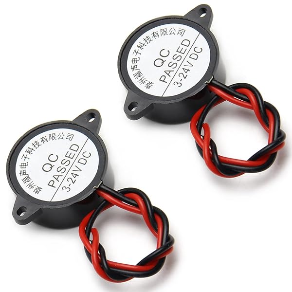 Fielect Fielect DC 12V 90dB Active Electronic Buzzer Alarm Continuous Sound Beep Speaker for Security and Alerts - View 4 of 9