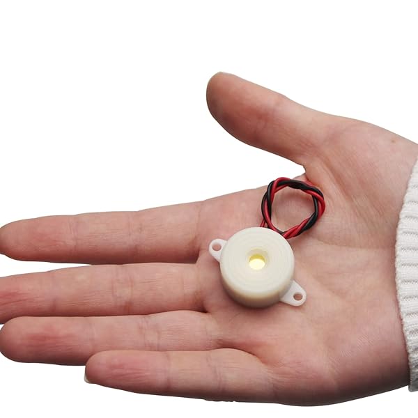 Fielect Fielect DC 12V 100dB Active Electronic Buzzer Alarm Sounder 2Pcs Intermittent Beep Speaker 2.3x1.9cm - View 3 of 7