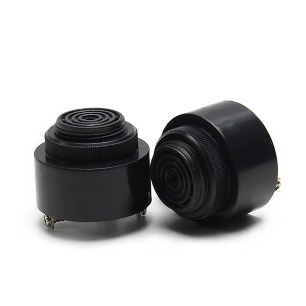 Fielect Fielect 5Pcs DC12V 90dB Electronic Buzzer Alarm Active Piezo Beeper Tone Speaker for Security and Alerts - View 5 of 8