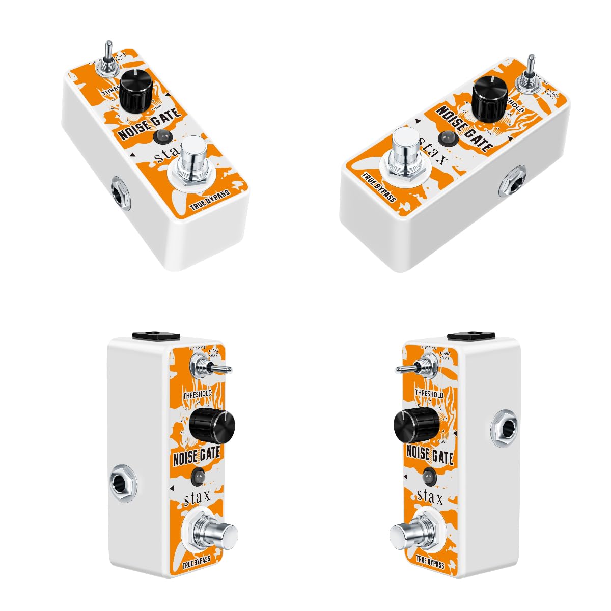 Stax Stax Noise Gate Guitar Pedal for Electric Guitar with Hard and Soft Modes True Bypass Noise Killer - View 5 of 5