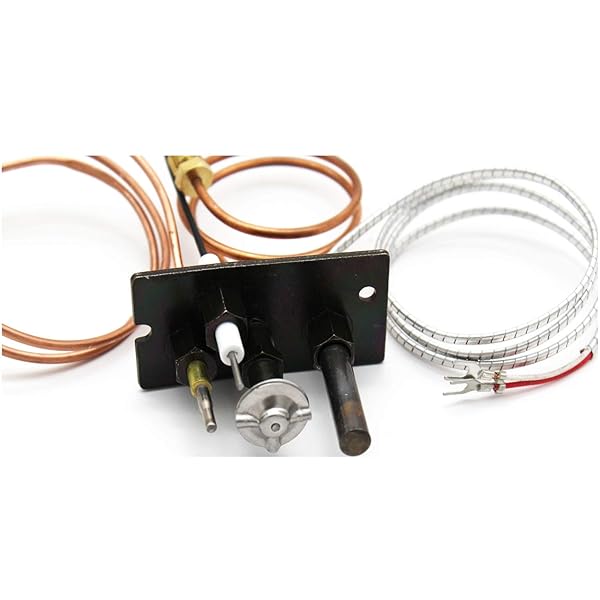 MENSI Buy MENSI Propane Natural Gas Pilot Assembly for HHT 10002264/10002265 - Perfect for Fireplaces & Fryers with 750mV Thermopile - View 5 of 6