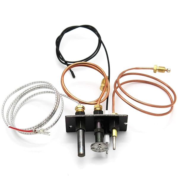 MENSI Buy MENSI Propane Natural Gas Pilot Assembly for HHT 10002264/10002265 - Perfect for Fireplaces & Fryers with 750mV Thermopile - View 6 of 6