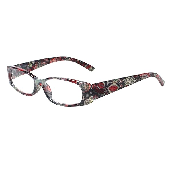 SIGVAN 5 Pack Spring Hinge Reading Glasses Rectangular Fashion Quality Readers for Men and Women 2.50 Strength - View 5 of 7