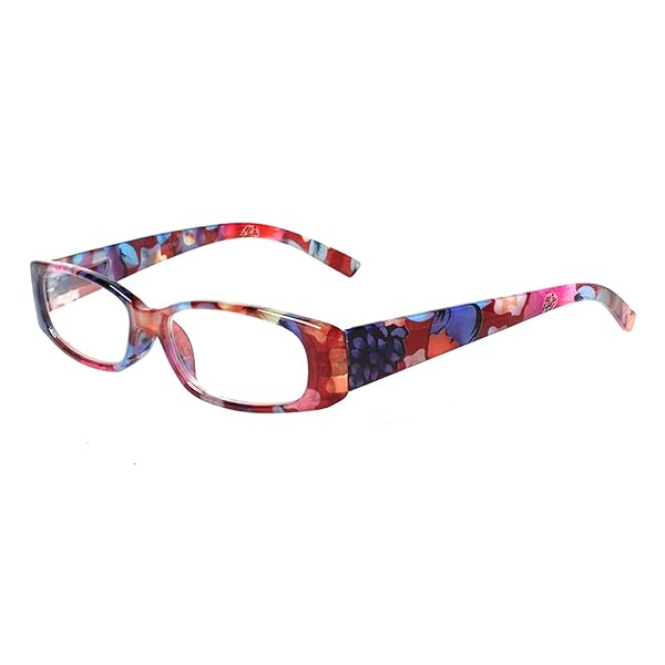 SIGVAN 5 Pack Spring Hinge Reading Glasses Rectangular Fashion Quality Readers for Men and Women 2.50 Strength - View 6 of 7