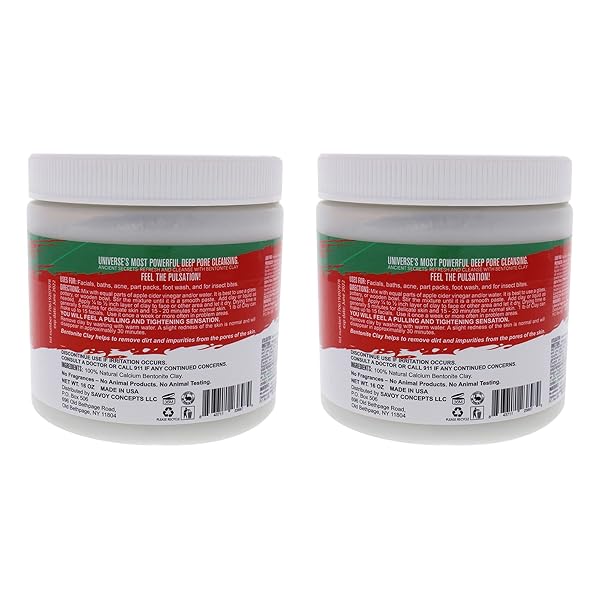 Mayan Magic Mud Revitalize Your Skin with Mayan Magic Mud: Deep Cleansing Calcium Bentonite Clay Face Mask for Men & Women - USA Made Spa Quality - View 4 of 10