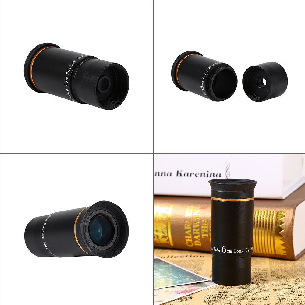 66 Astronomical Telescope Wide Angle Eyepiece 6mm Ideal for Astronomy Beginners Teens and Adults - View 5 of 8