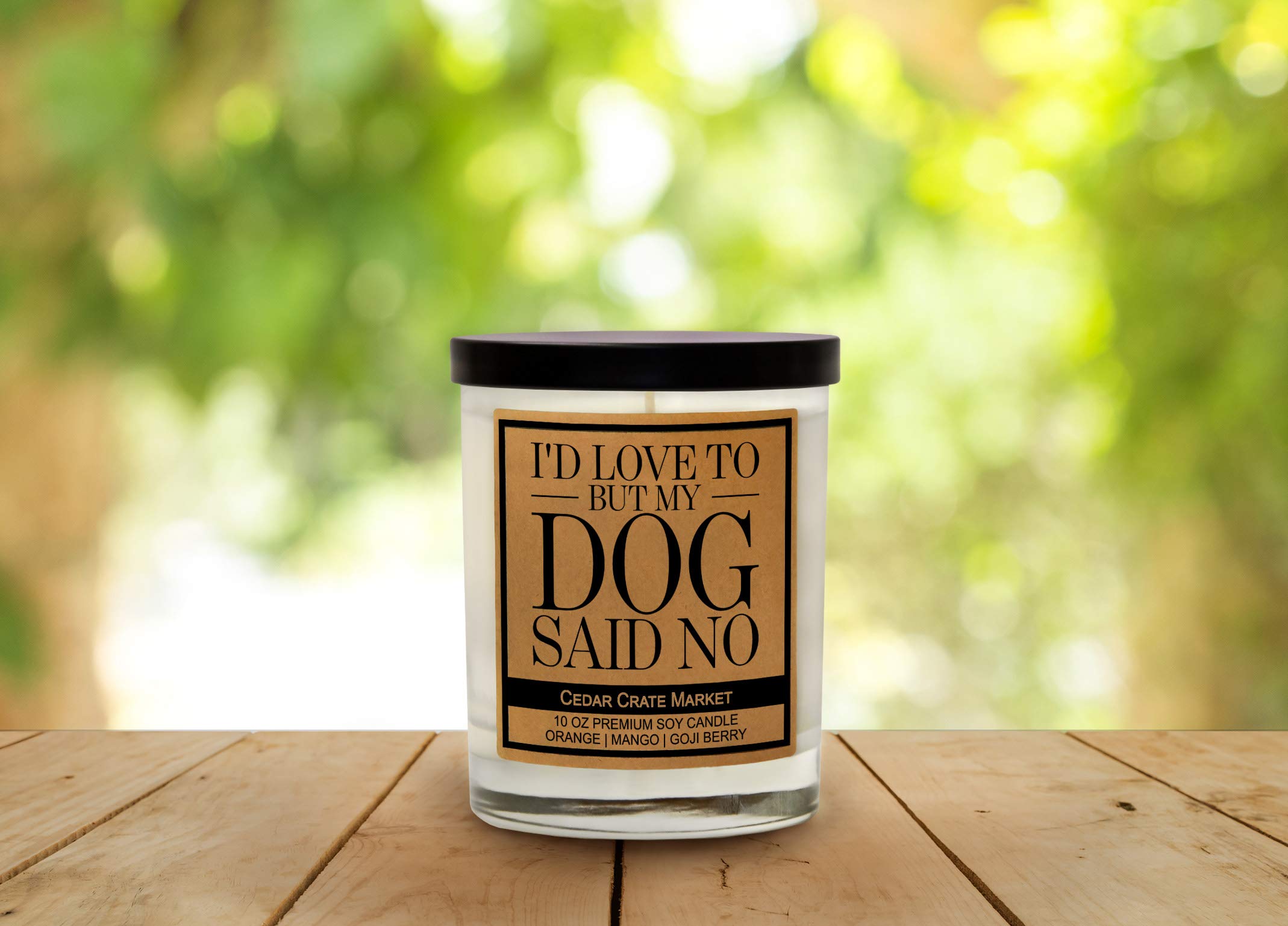 CEDAR CRATE MARKET Funny Dog Candles Gift for Dog Lovers Perfect for Home and Pet Moms Dads Ideal for Adoption and Rescue Families - View 2 of 6