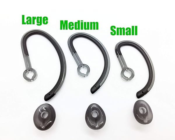 AVIMABASICS AvimaBasics Savi X40 Ear Tips Replacement Earbuds Compatible with Plantronics SAVI X40 CS540 W440 W740 W745 WH500 Mixed Sizes 1 Pack - View 4 of 5