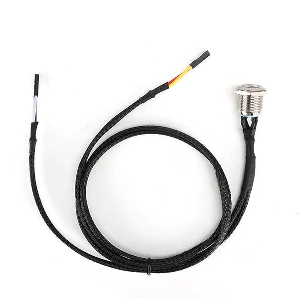 Wendry "Chassis Switch Host Metal with 23.6" Extension Cable - DIY Desktop Power On/Off Push Switch (Red) for PC" - View 11 of 11