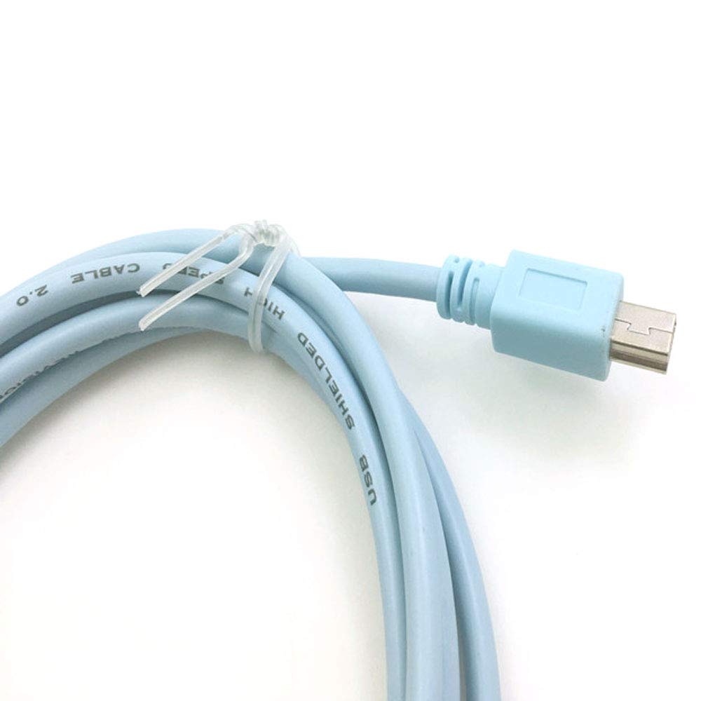 ezonpinzv USB Mini 5pin Console Debug Cable for Cisco WS-C3750X 2921 2911 2951 Routers and Switches - View 6 of 7