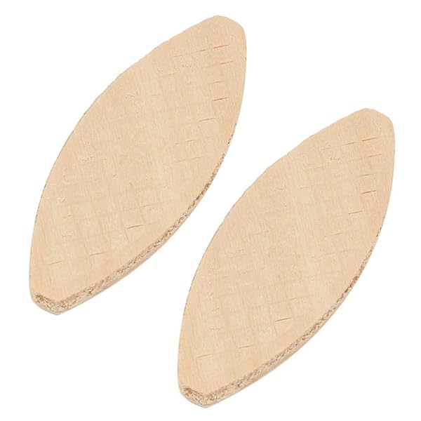 100pcs Wood Joining Biscuits - Essential Joiner Accessories for Perfect Wood Board Docking (0#, 10#, 20#)