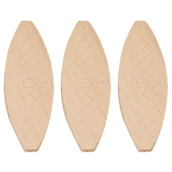Hilitand 100pcs Wood Joining Biscuits - Essential Joiner Accessories for Perfect Wood Board Docking