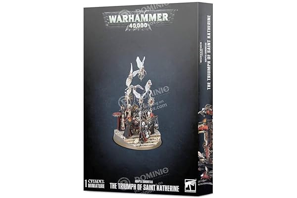 Games Workshop Warhammer 40k Adepta Sororitas The Triumph of Saint Katherine Miniature Figure for Collectors