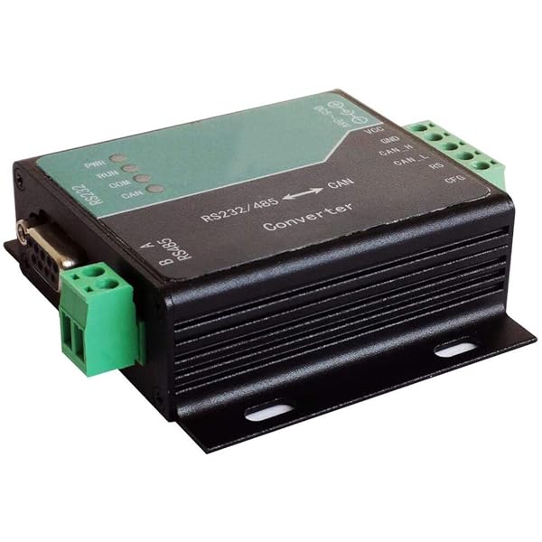 Taidacent Taidacent High Performance Serial to CAN Module Converter with Power Adapter for RS485 RS232 UART Can Bus Adapter - View 5 of 6