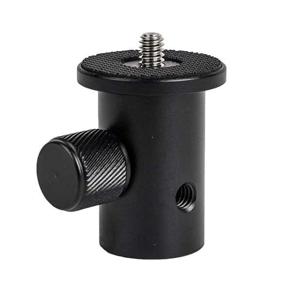 cametv "5/8" to 1/4" Mounting Adapter for Light Stands, Cameras & Gimbals - Easy Conversion!" - View 3 of 7