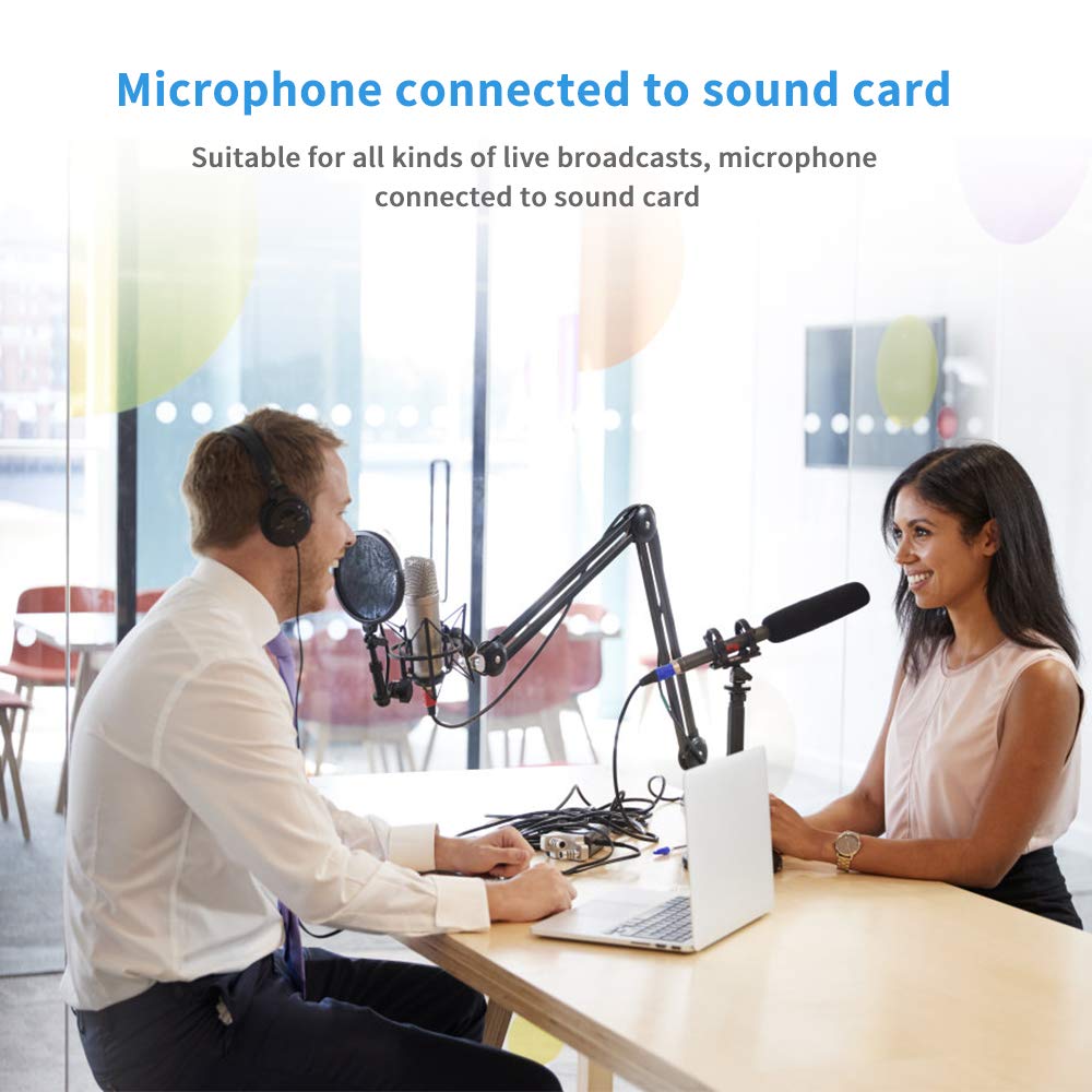 Disino Disino Dual Female XLR to 3.5mm Y-Splitter Cable 10 Feet Unbalanced XLR Female to Mini Jack TRS Stereo Aux Interconnect Audio Mic Cord - View 7 of 7