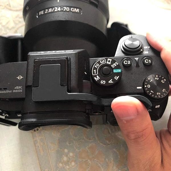 Mugast Buy Mugast Aluminium Alloy Camera Thumb Up Grip for Sony A7 Series - Durable Shoe Mount Holder (Black) - View 5 of 7